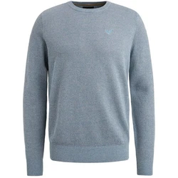 PME LEGEND Strickpullover Cotton Modal Hellblau/Grau/Blau