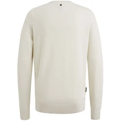 PME LEGEND Strickpullover Cotton Modal Khaki/Creme/Beige/Weiß