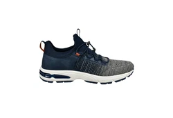 bugatti AOX60 Herren Schuh Dunkelblau/Blau/Grau