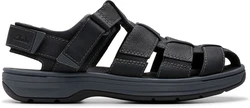 Clarks Sandale Saltway Cove Schwarz/Dunkelgrau/Grau