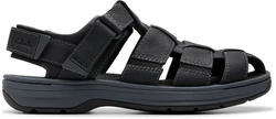 Clarks Sandale Saltway Cove Schwarz/Dunkelgrau/Grau