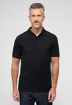 Eterna Kurzarmhemd SLIM FIT EASY IRON Schwarz/Dunkelblau