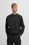BOSS ORANGE Sweater mit Logo-Badge 