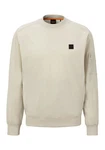 BOSS ORANGE Sweater mit Logo-Badge 