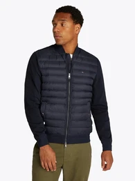 Sweatjacke MIX MEDIA BOMBER mit gesteppten Einsatz