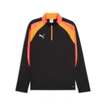 PUMA T-Shirt individualLIGA Top mit viertellangem Reißverschluss Orange/Rot