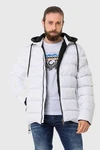 Cipo & Baxx Winterjacke Weiß/Creme