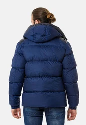 Cipo & Baxx Winterjacke Dunkelblau/Blau