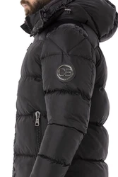 Cipo & Baxx Winterjacke Schwarz/Braun