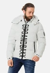 Cipo & Baxx Winterjacke Creme/Weiß/Grau/Beige