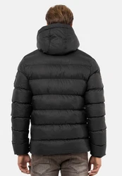 Cipo & Baxx Winterjacke Schwarz/Dunkelgrau