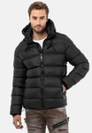 Cipo & Baxx Winterjacke Schwarz/Dunkelgrau