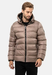 Cipo & Baxx Winterjacke Beige/Braun