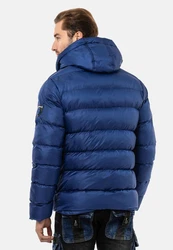 Cipo & Baxx Winterjacke Blau/Dunkelblau