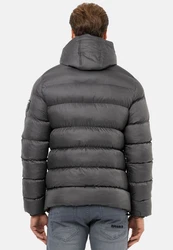 Cipo & Baxx Winterjacke Dunkelgrau/Grau/Hellgrau