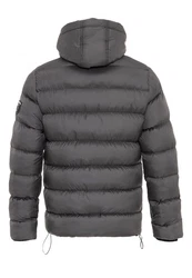 Cipo & Baxx Winterjacke Dunkelgrau/Grau/Hellgrau