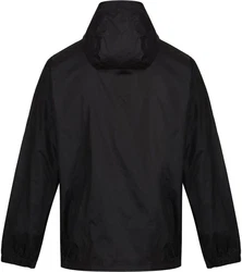 Regatta Outdoorjacke Herren Pro Packaway Schwarz/Weiß/Grau/Dunkelgrau