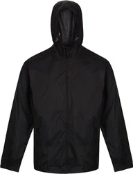 Regatta Outdoorjacke Herren Pro Packaway Schwarz/Weiß/Grau/Dunkelgrau
