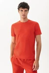 Mey Pyjamaoberteil Serie Relax Uni Orange/Rot