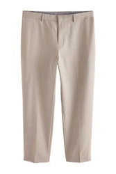 Next Anzughose Motion Flex Slim Fit Khaki/Beige/Braun