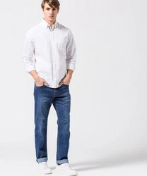 Brax Five-Pocket Hose Style COOPER DENIM Jeansblau