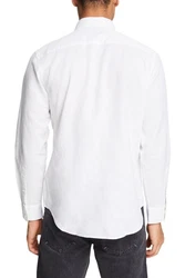 ESPRIT Hemd Langarmhemd Weiß/Creme