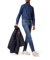 Pierre Cardin 5-Pocket Jeans Lyon Tapered Futureflex Dunkelblau/Blau/Lila/Hellblau