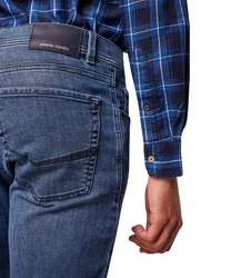 Pierre Cardin 5-Pocket Jeans Lyon Tapered Futureflex Dunkelblau/Blau/Lila/Hellblau