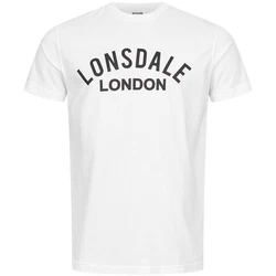 Lonsdale T-Shirt Bradfield Braun/Blau/Weiß/Grün/Creme