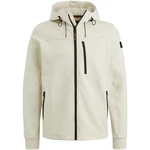 PME Legend Sweatjacke mit Reißverschluss Beige/Khaki/Creme