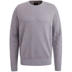 PME LEGEND Strickpullover Cotton Modal Grau/Lila/Rosa