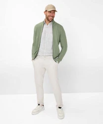 Brax Strickjacke Style JAKE Grün/Dunkelgrün/Hellgrün