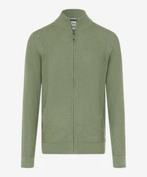 Brax Strickjacke Style JAKE Grün/Dunkelgrün/Hellgrün