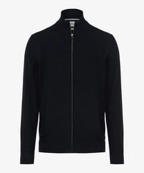 Brax Strickjacke Style JAKE Dunkelblau/Schwarz