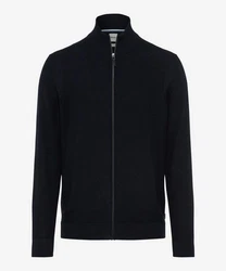 Brax Strickjacke Style JAKE Dunkelblau/Schwarz