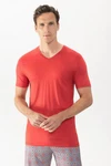 Mey Kurzarmshirt Serie Selection Uni Rot/Orange