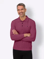 Sieh an! T-Shirt Sweatshirt Dunkelrot/Bordeaux/Lila