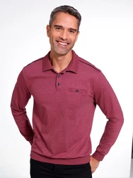 Sieh an! T-Shirt Sweatshirt Dunkelrot/Bordeaux/Lila