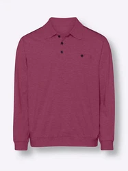 Sieh an! T-Shirt Sweatshirt Dunkelrot/Bordeaux/Lila