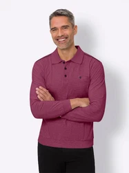 Sieh an! T-Shirt Sweatshirt Dunkelrot/Bordeaux/Lila