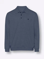 Sieh an! T-Shirt Sweatshirt Grau/Dunkelblau/Hellblau
