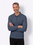 Sieh an! T-Shirt Sweatshirt Grau/Dunkelblau/Hellblau