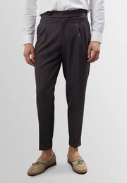 7/8-Strandhose Cotonou - High waist - Regular Fit - Button detailed