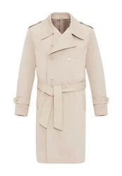 Antioch Wintermantel Petronilla Beige/Khaki/Braun
