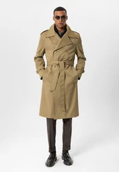 Antioch Wintermantel Petronilla Beige/Braun/Khaki