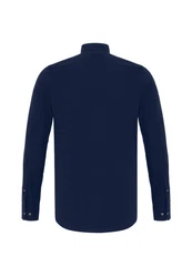 By Diess Collection Blusenshirt Shirt Dunkelblau/Blau/Hellblau