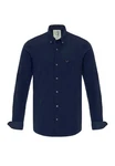 By Diess Collection Blusenshirt Shirt Dunkelblau/Blau/Hellblau