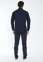 By Diess Collection Blusenshirt BASIC Dunkelblau