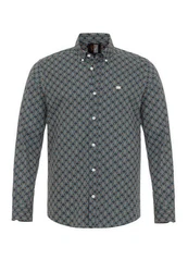 By Diess Collection Blusenshirt BASIC Dunkelgrün/Grün
