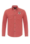 By Diess Collection Blusenshirt Shirt Rot/Dunkelrot